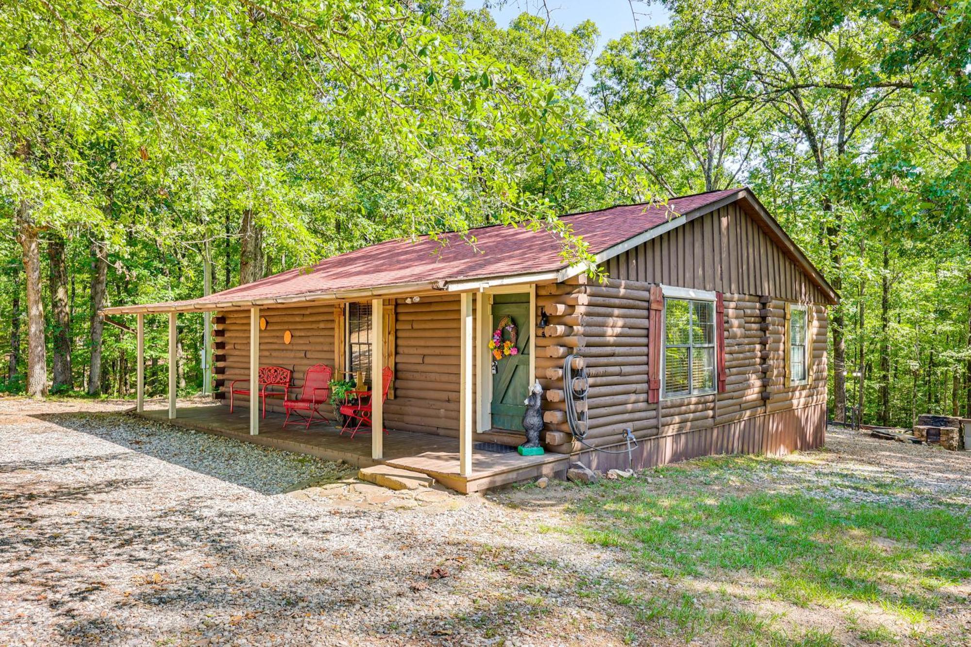 Arkansas Log Cabin Rental Near Lake Greeson! Mount Moriah ภายนอก รูปภาพ