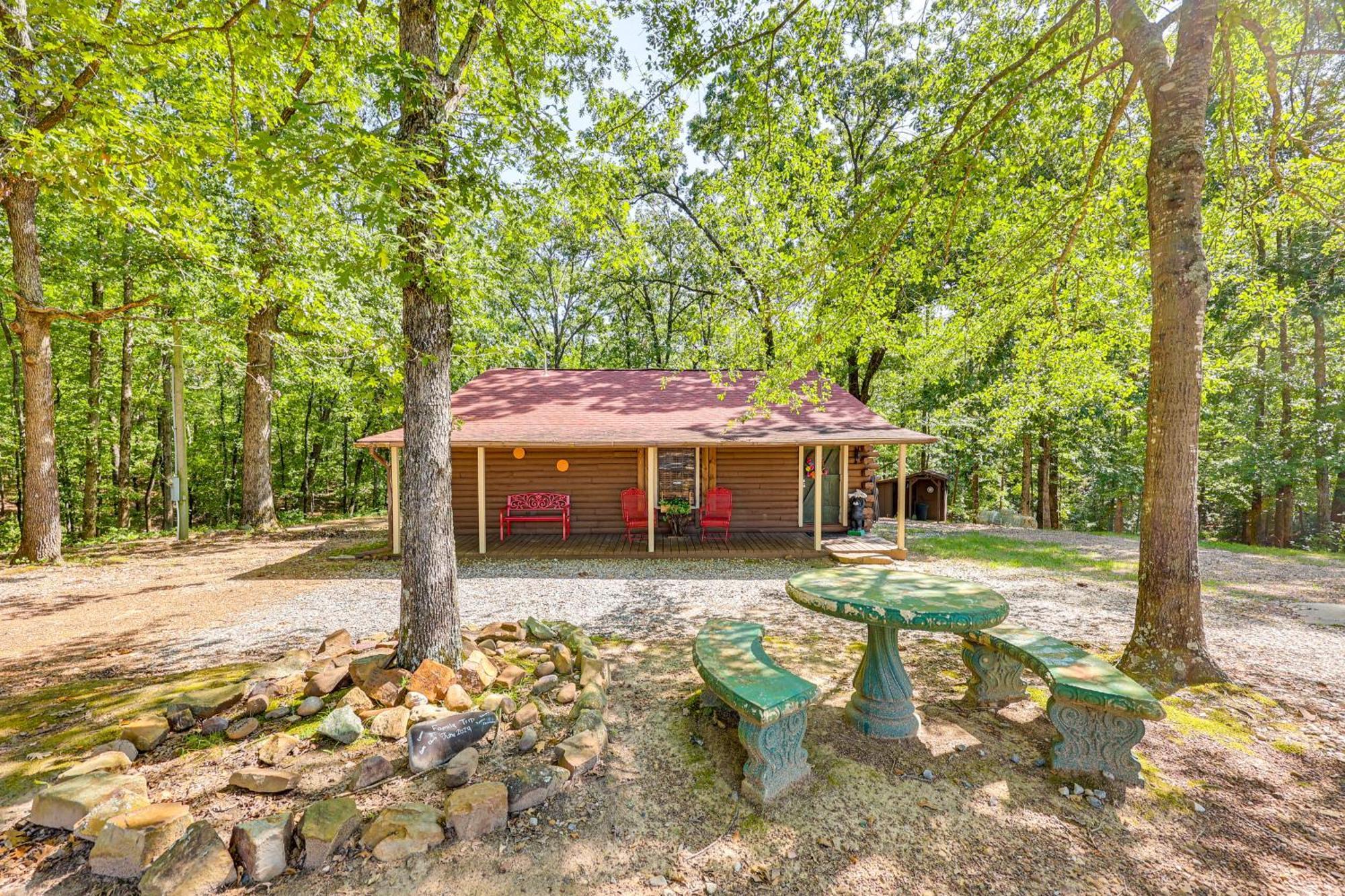 Arkansas Log Cabin Rental Near Lake Greeson! Mount Moriah ภายนอก รูปภาพ