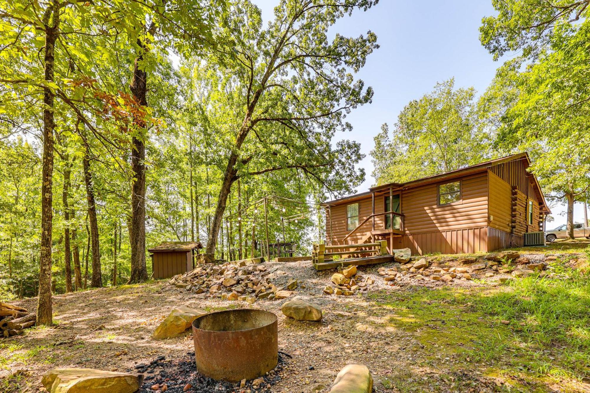 Arkansas Log Cabin Rental Near Lake Greeson! Mount Moriah ภายนอก รูปภาพ