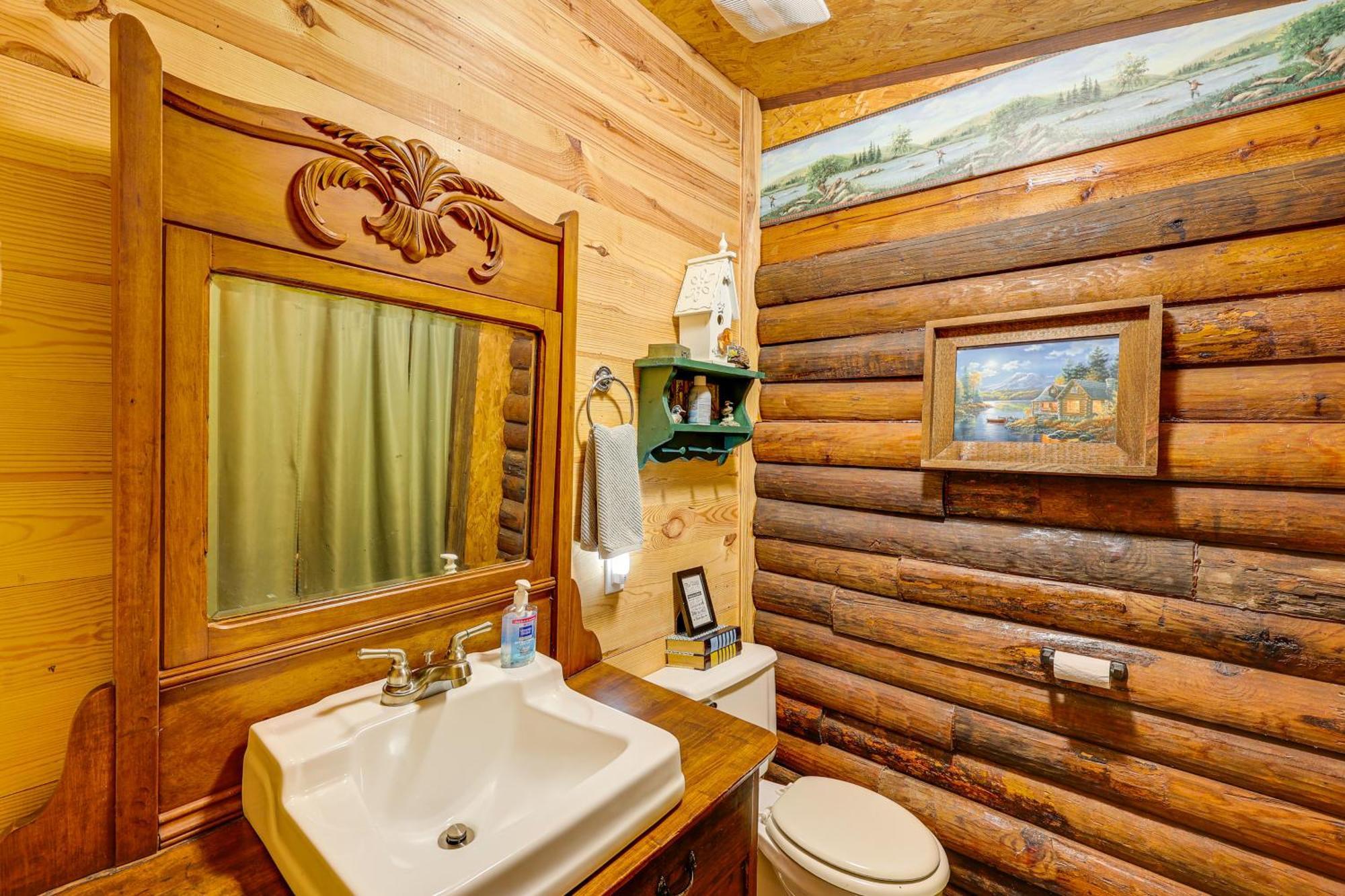 Arkansas Log Cabin Rental Near Lake Greeson! Mount Moriah ภายนอก รูปภาพ