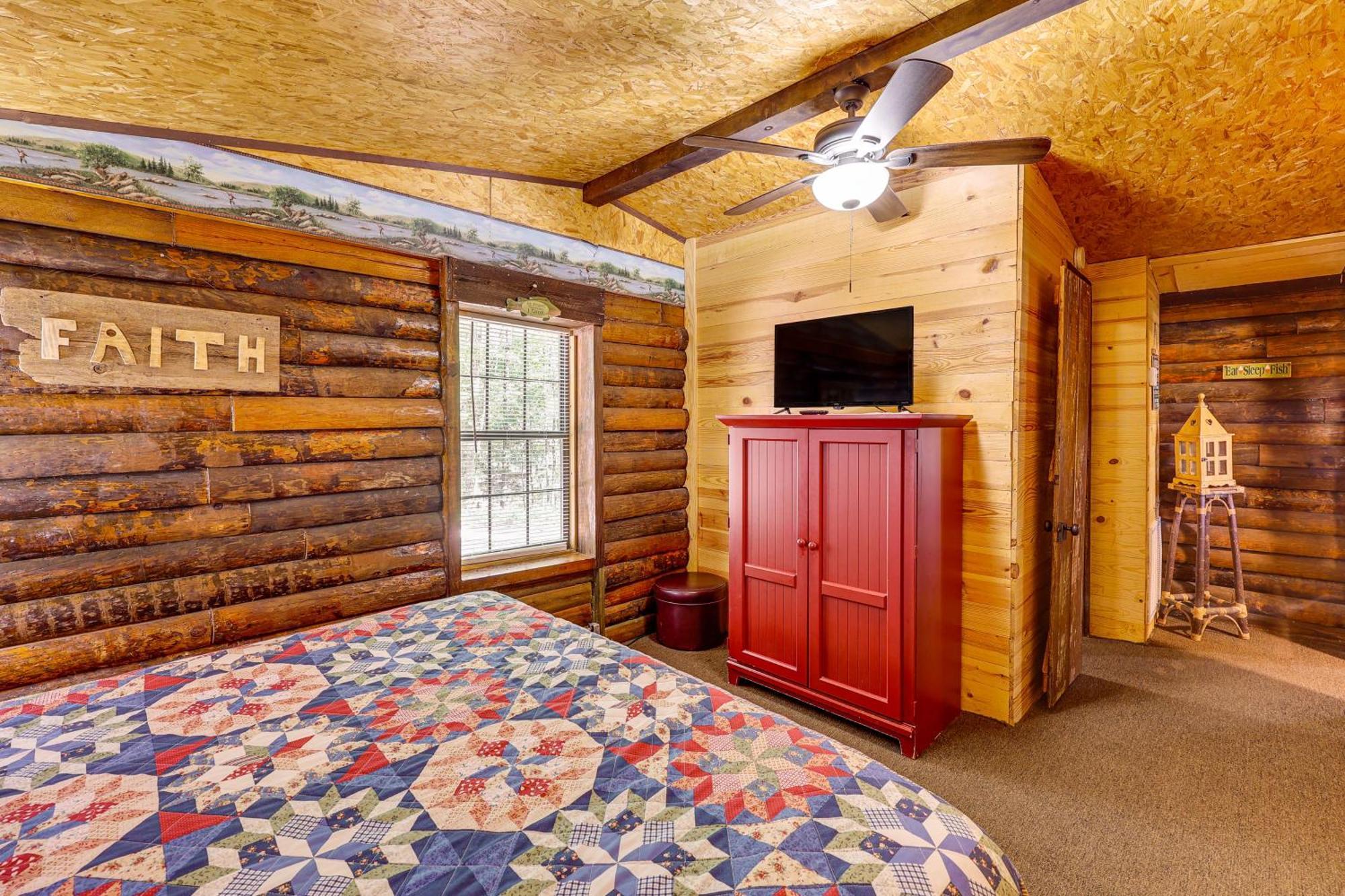Arkansas Log Cabin Rental Near Lake Greeson! Mount Moriah ภายนอก รูปภาพ