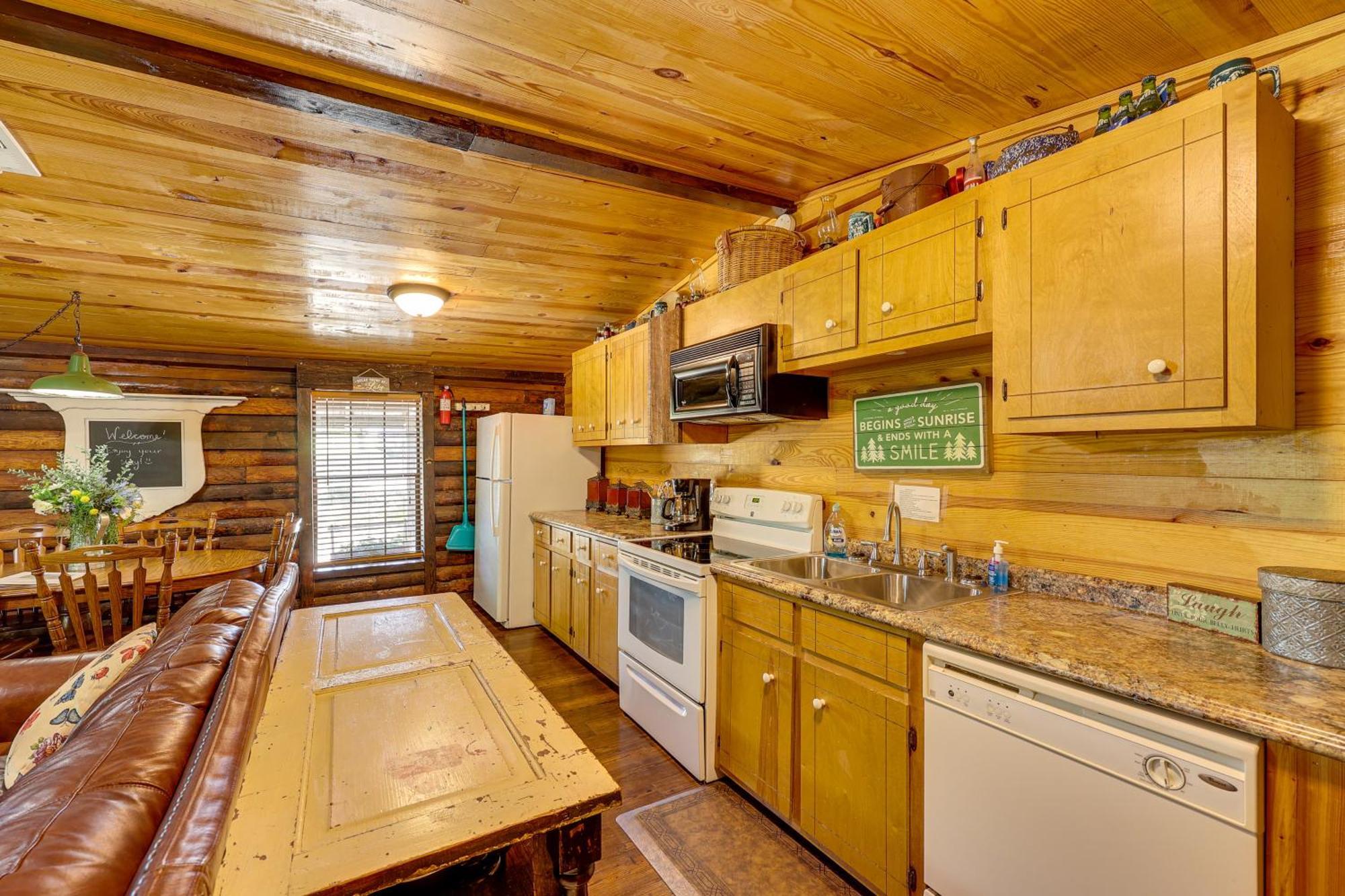 Arkansas Log Cabin Rental Near Lake Greeson! Mount Moriah ภายนอก รูปภาพ