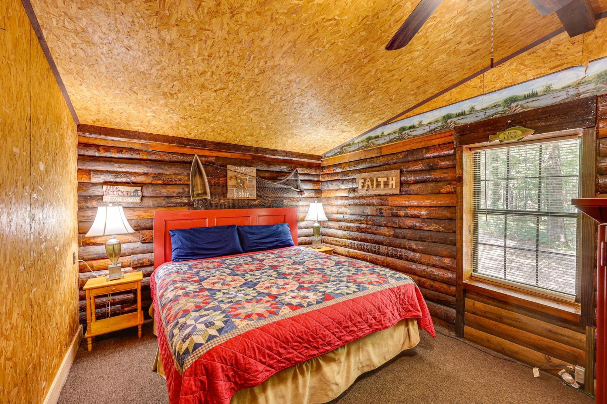 Arkansas Log Cabin Rental Near Lake Greeson! Mount Moriah ภายนอก รูปภาพ