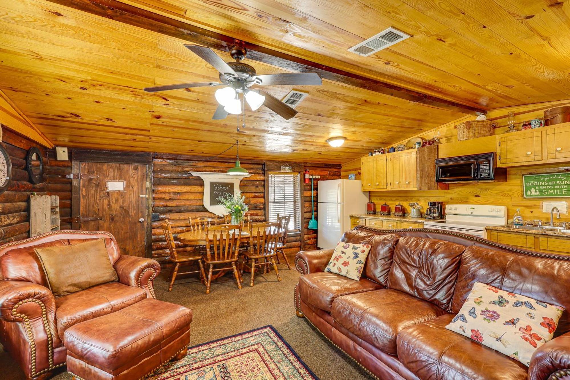 Arkansas Log Cabin Rental Near Lake Greeson! Mount Moriah ภายนอก รูปภาพ
