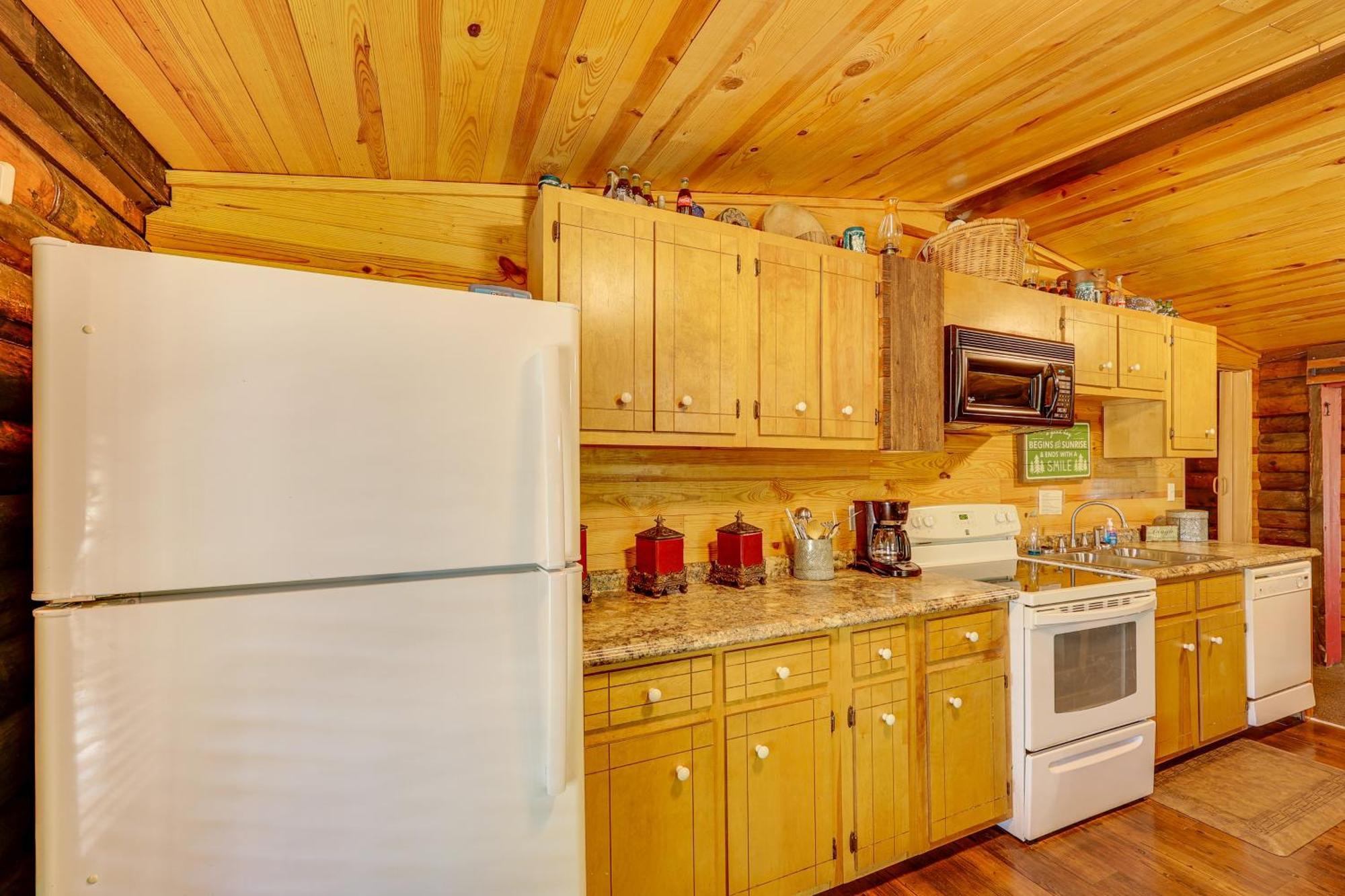 Arkansas Log Cabin Rental Near Lake Greeson! Mount Moriah ภายนอก รูปภาพ