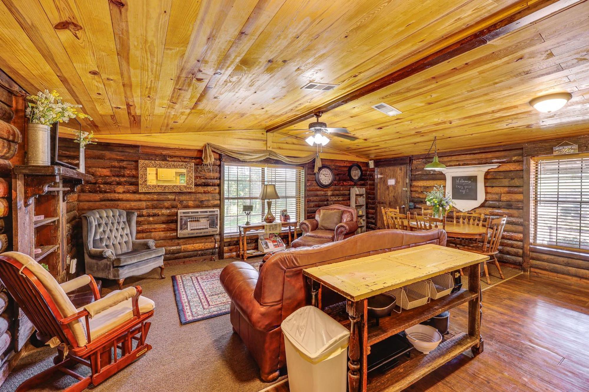 Arkansas Log Cabin Rental Near Lake Greeson! Mount Moriah ภายนอก รูปภาพ