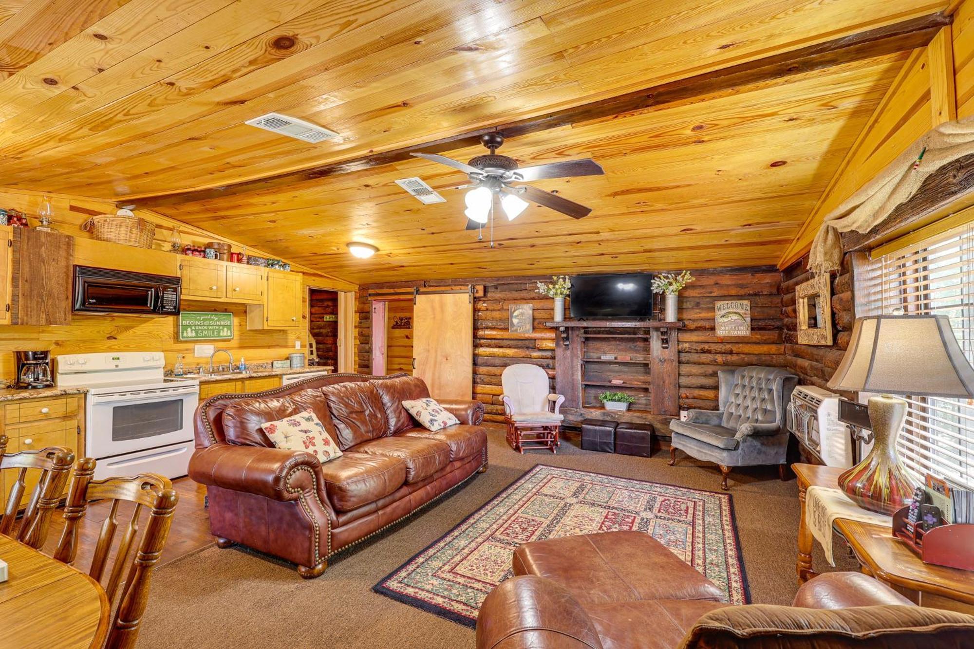 Arkansas Log Cabin Rental Near Lake Greeson! Mount Moriah ภายนอก รูปภาพ